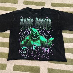 Disney Black and Green Nightmare Before Christmas Tee